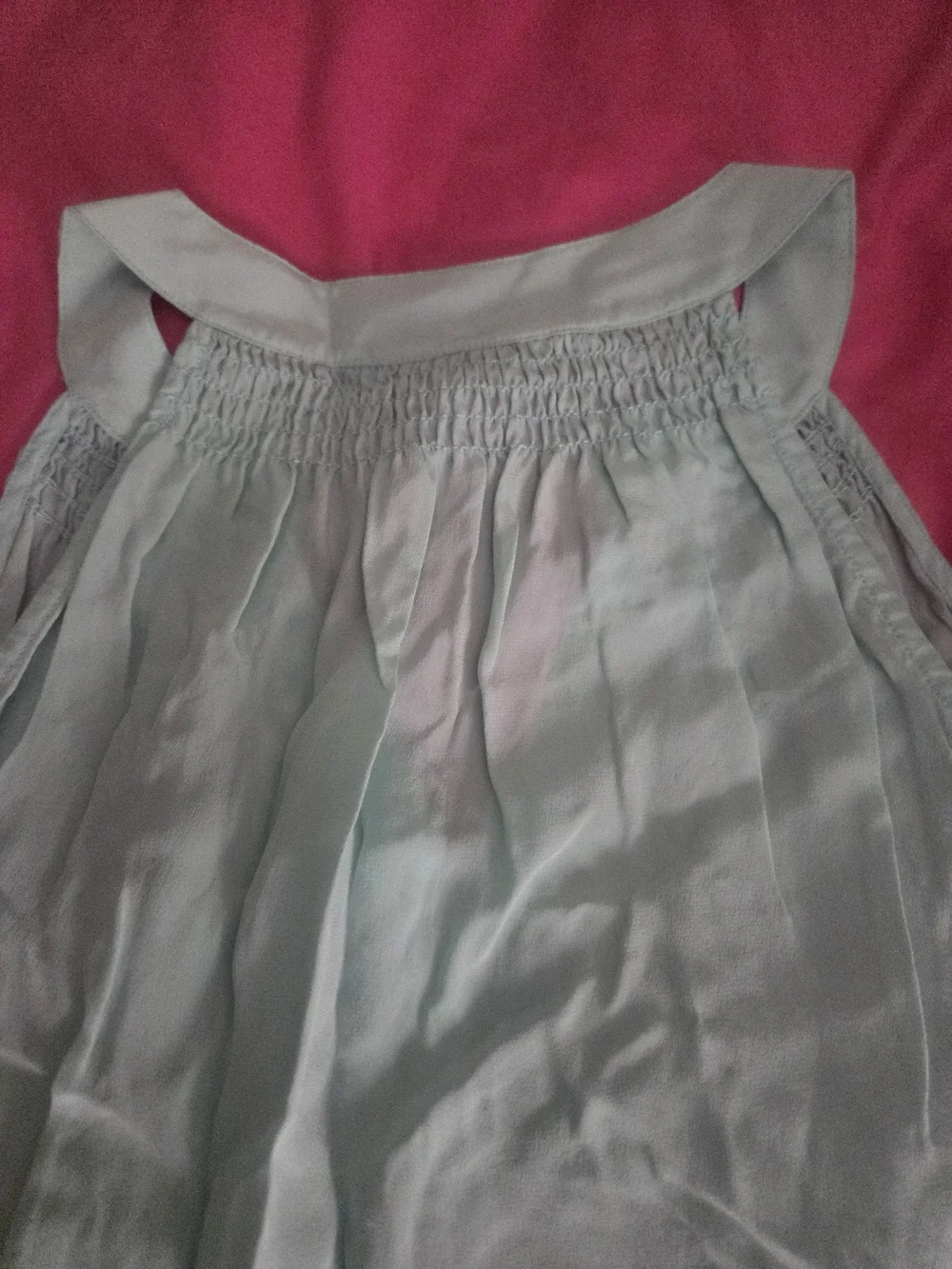 Lilly Pulitzer Pale Mint Green Smocked Halter Tunic